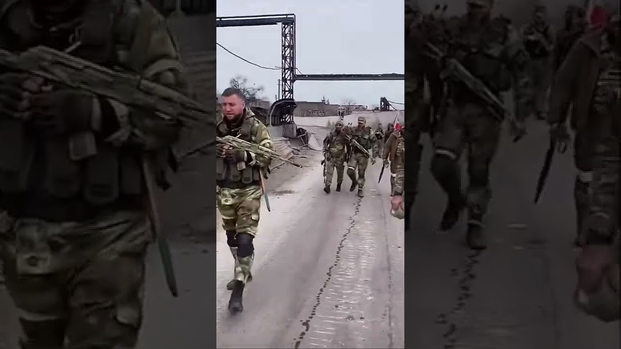 CHECHEN  SOLDIERS  IN UKRAINE