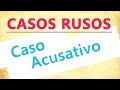 Los Casos Rusos: el Caso Acusativo