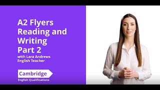 A2 Flyers Reading and Writing Part 2