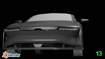 Car Modeling in Blender 2.90 - The Headlights - Pt.13