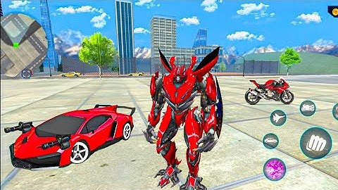 The Transformers Megatron Robots Jet Car Bike Transformation - Android Gameplay