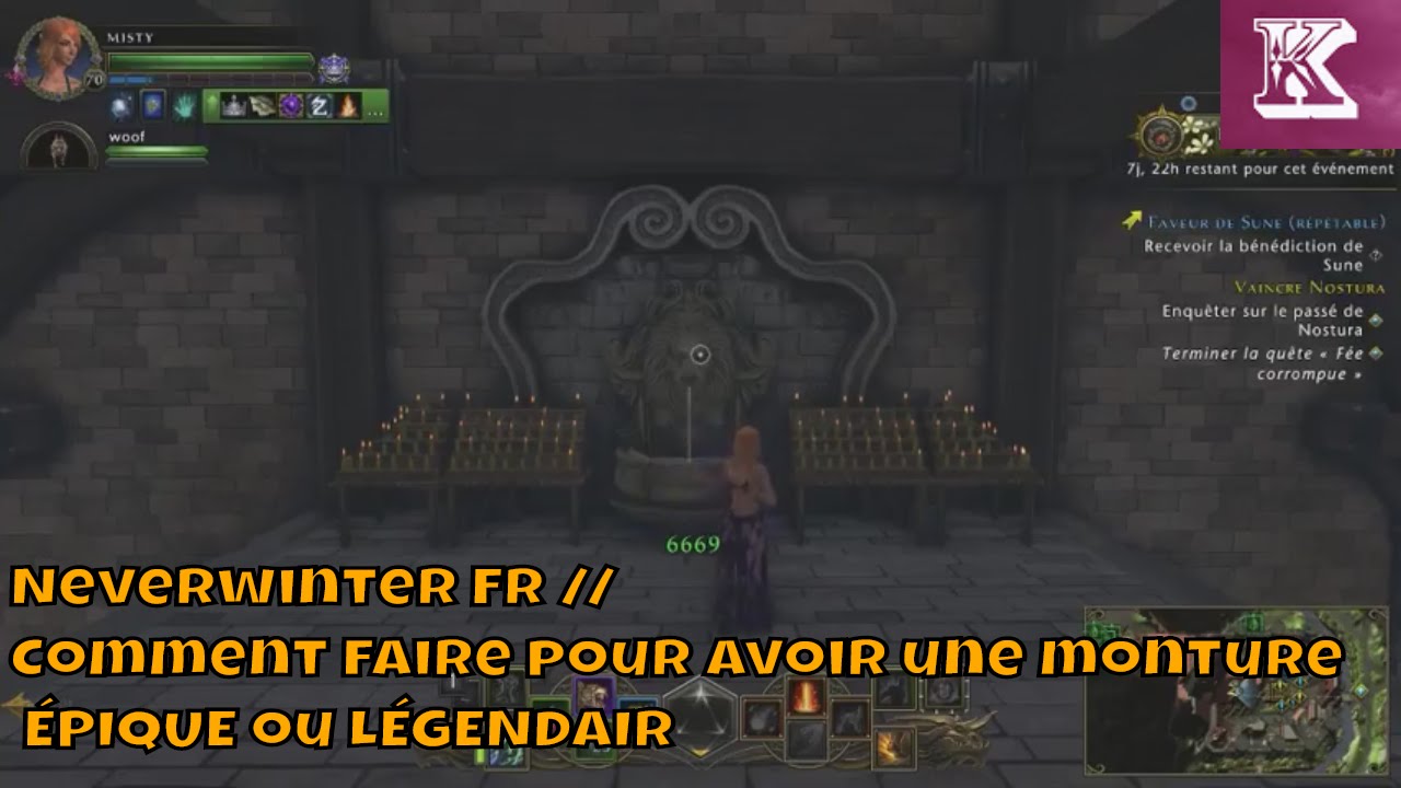 Neverwinter FR // Comment faire pour avoir une monture ÉPIQUE ou