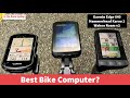The best bike computer  edge 840 vs karoo 2 vs roam v2