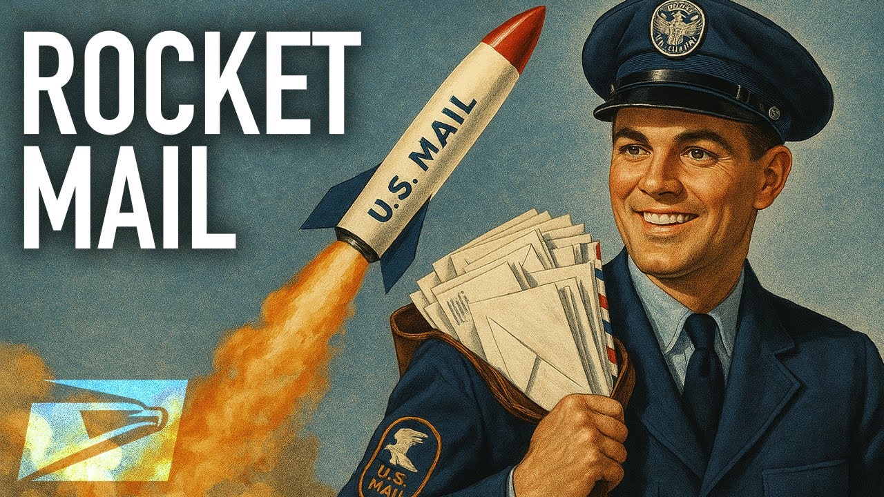 When the U.S. Postal Service Delivered Mail with Rockets - YouTube
