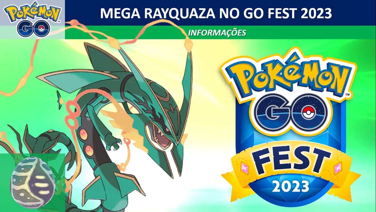 Mega Rayquaza chega ao Pokémon GO em agosto de 2023