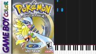 How to play Rival Encounter and Battle by Pokémon (Gold, Silver) (Game Boy) on Piano Sheet Music