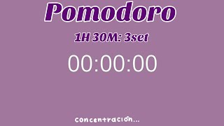 Pomodoro 3 x 25 / Study with me by Solemi 2,102 views 3 years ago 1 hour, 35 minutes