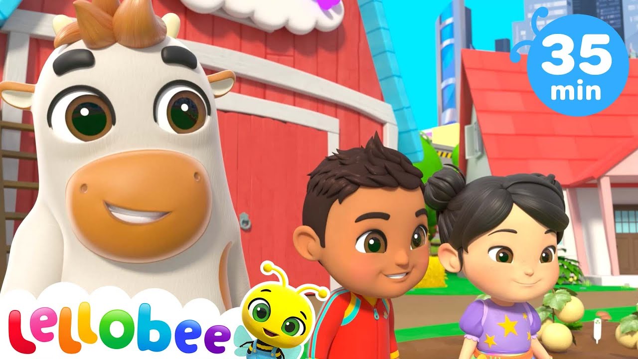 ⁣Ella Ella Yes Mailman | Lellobee | Learning Videos For Kids | Education Show For Toddlers