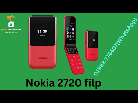 Nokia 2720 filp phone Unboxing Video Review #amazingnokia #nokiamobiles #nokiaoldphone #automobile