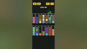 Ball Sort Puzzle Level 481