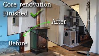 Timelapse | Renovate old floor with osb and vinyl(Livingroom)