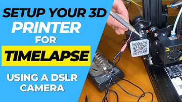 Ender 3 Timelapse Setup Using A DSLR