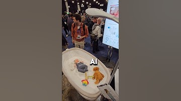 Intelligent baby crib seen at CES 2025 Las Vegas