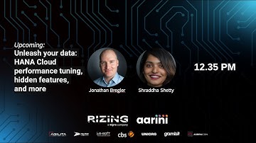 reCAP2024: Unleash your data: HANA Cloud performance tuning, hidden features, and more