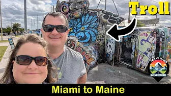 Miami to Maine: Airboats and Gators - VLOG (#RVLife) | S2E8 #gator #dambo