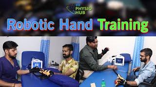 Robotic Hand After Stroke Rehabilitation | Stroke Recovery Hand Exercises-BTN Physio Diagnostic Hub