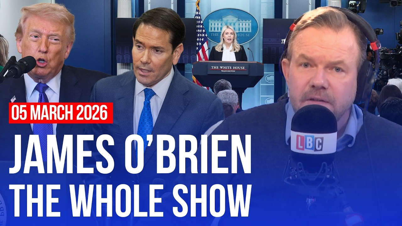 Trump's administration can't get its story straight on Iran | James O’Brien - The Whole Show