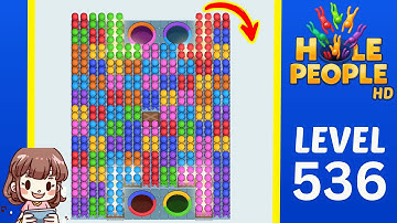 Hole People Level 536 Solution Walkthrough