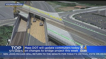 MassDOT Updates Commuters On Comm Ave Bridge Replacement