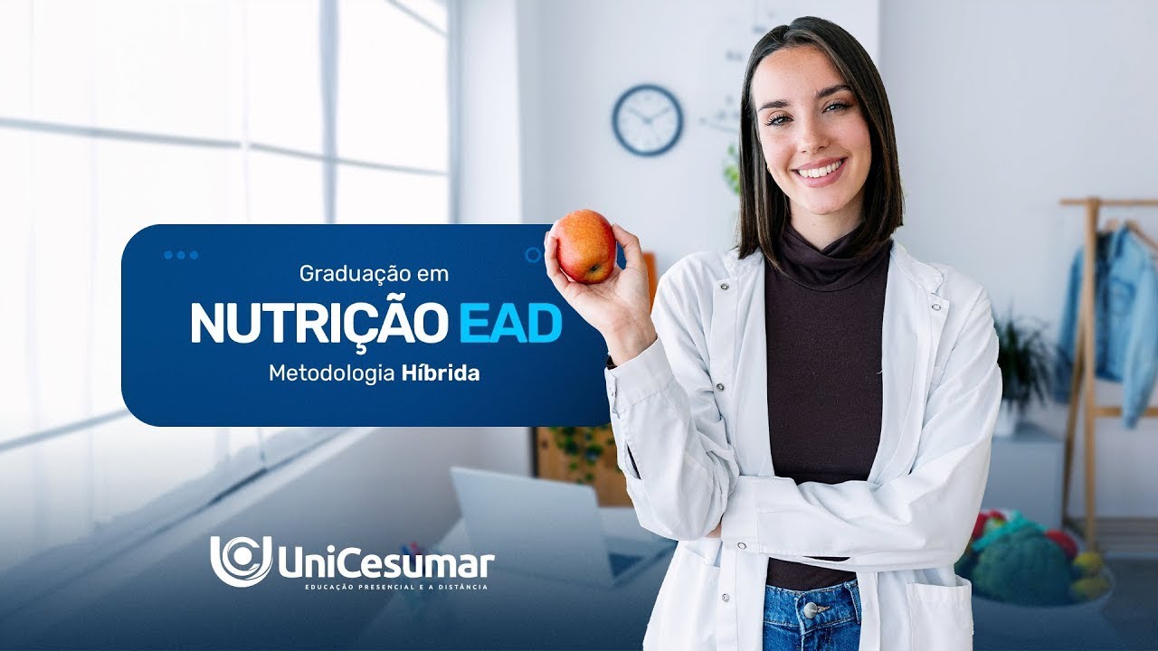Conheça o curso de Nutrição - UniCesumar EAD - YouTube
