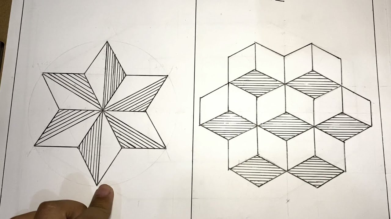 Dibujo Técnico: Uso de compas y escuadras. Isometria 