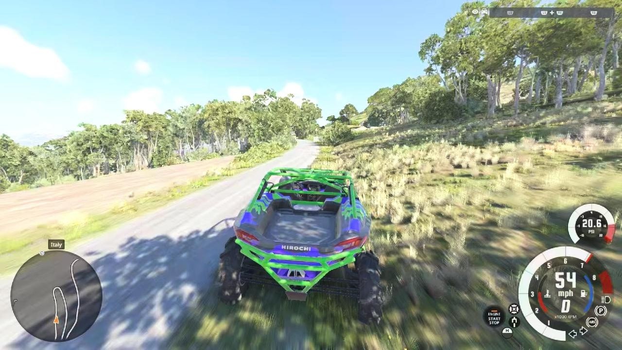 BeamNG.drive - Italy Drive Test