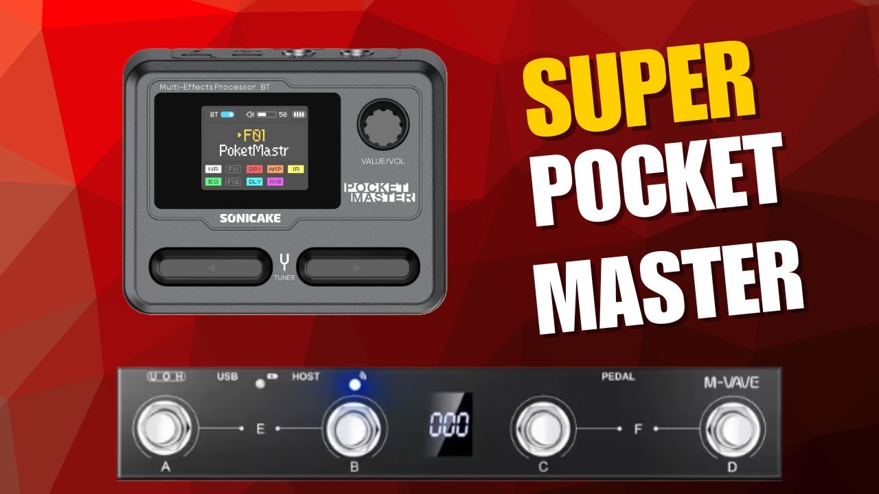 SONIKACE ポケットマスター　M-VAVE ChocolatePuls Como Usar o Chocolate com a Pocket Master 🍫❤️ - YouTube