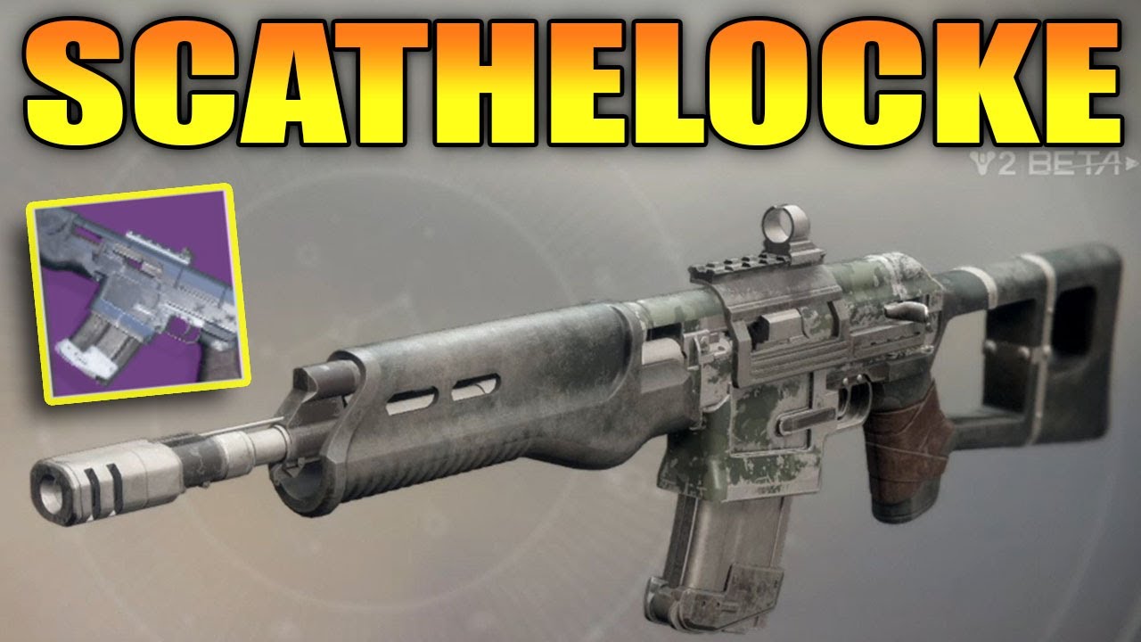 My Favorite Gun So Far Scathelocke Destiny 2 Beta Auto