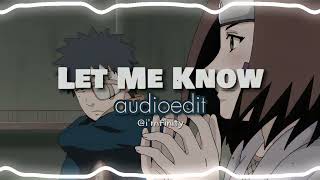 Let Me Know I Wonder Why Freestyle - Juice Wrld Edit Audio