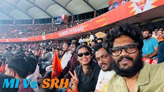 SRH Vs MI 2024 IPL Match And  My First Stadium Experience