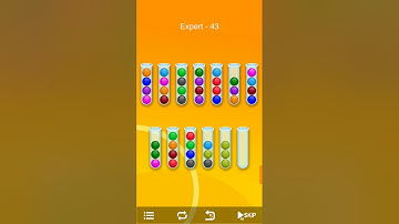 Ball Sort-Bubble Sort Puzzle Expert  Level 2-43