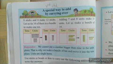 Std - 2nd | Maths | A Special way to Add by carrying over |