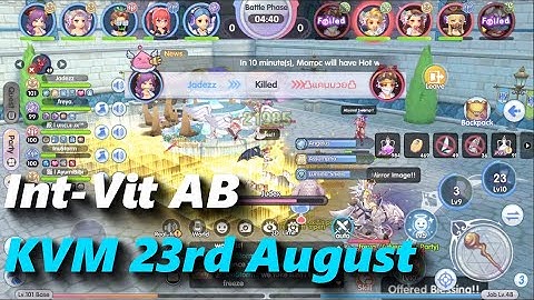 Int-Vit AB KVM run 23rd August + Build | rox | Ragnarok X: Next Generation