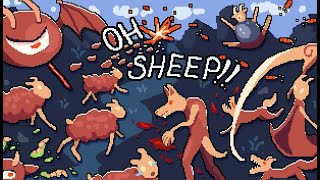 Oh Sheep! GAMEPLAY - 2D, Sheep, Runner