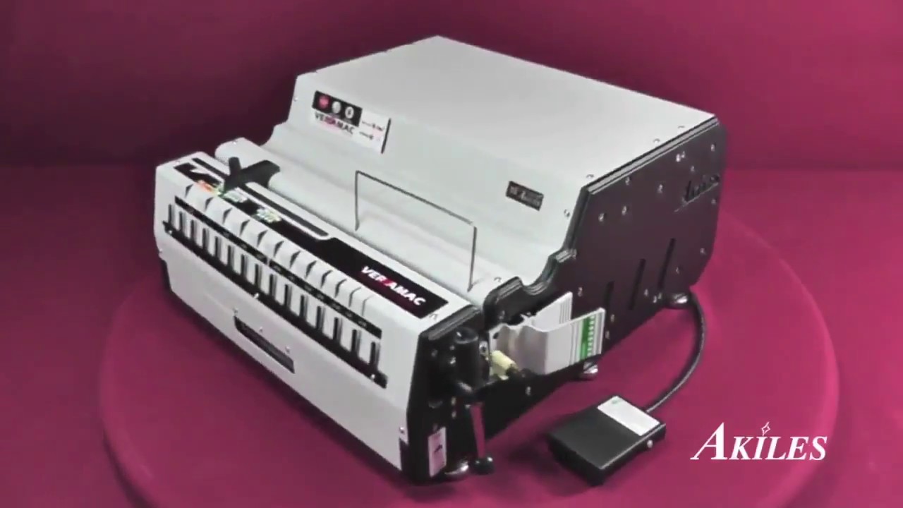 Akiles VersaMac Modular Binding Punch
