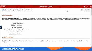 GT eForms™ Demo: PeopleSoft Emergency Funding Request