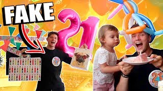 I FAKED my BIRTHDAY for 24 HOURS!! and this is what happened...