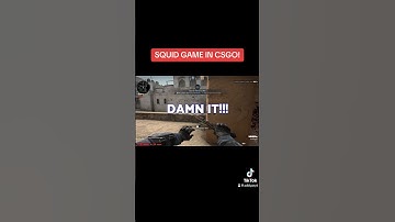 Squid game in CSGO😂 #csgo #gaming #squidgame