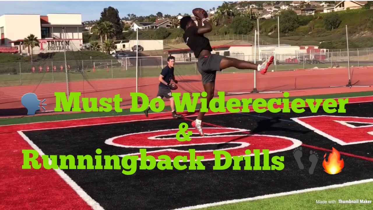 Must Do Wide Receiver & Running back Drills! ??