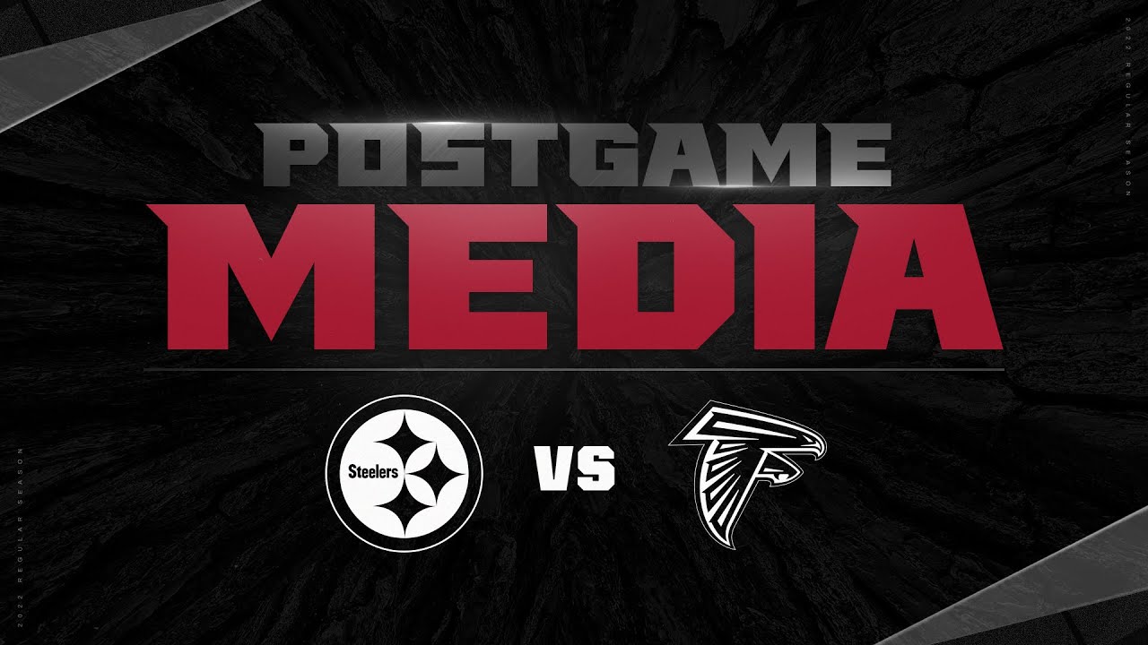 From the Press Room: Steelers at Falcons