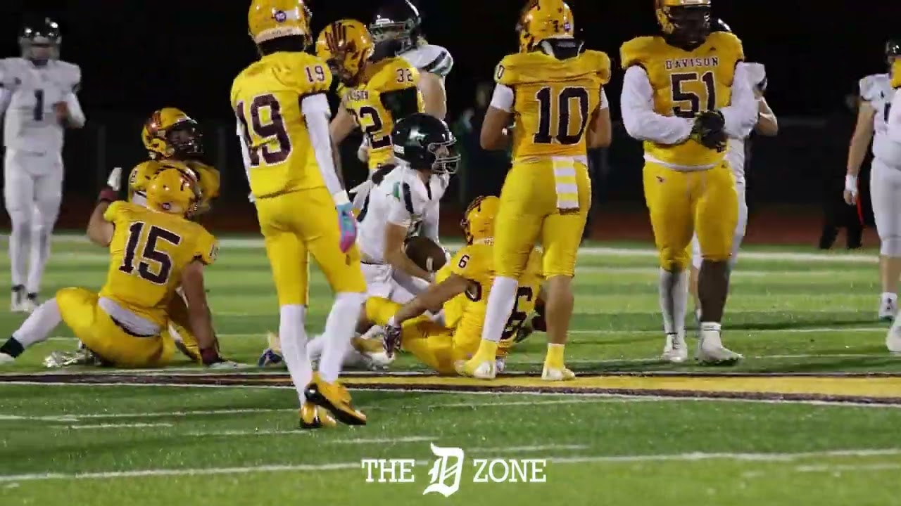 Davison 2026 S WR Robbie Martin Full Game Highlights Vs Lapeer Week