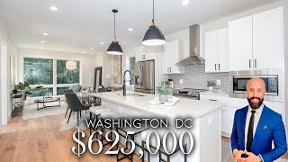 Two Level 2 Bedroom Condo in Washington DC | Brentwood Luxury Home Tour