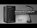 Introducing the ideallume pro desk lamp from medialight