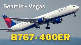 Flight Factor B767-400ER | Seattle - Las Vegas | KSEA - KLAS | XP12