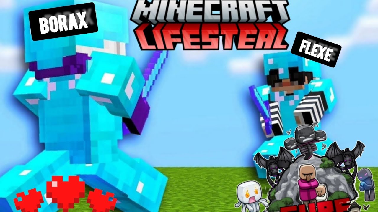 We LOST Our First FIGHT in LIFESTEAL SMP 🙀😱|@flexe7 @blocky_bg3500 ...