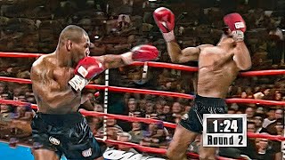 Mike Tyson's BIG PUNCH that terrified the whole WORLD! This fight is scary to watch...