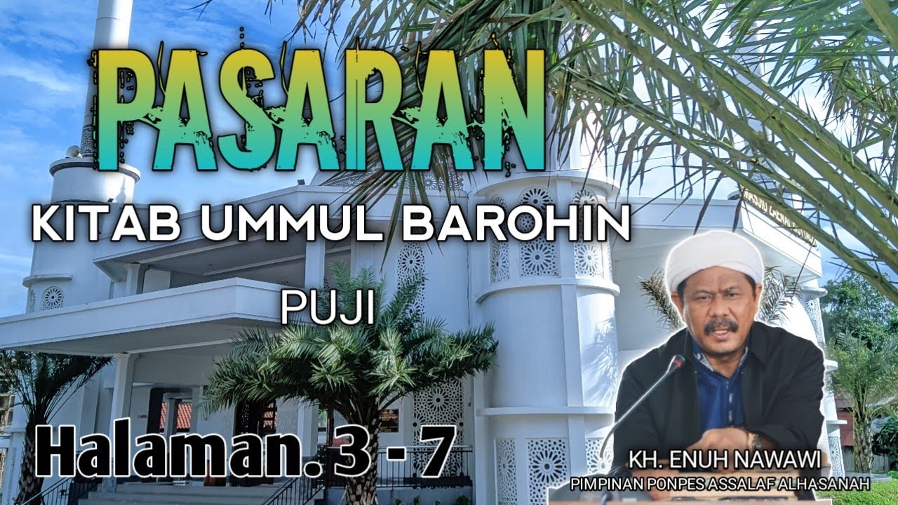 Kitab Ummul Barohin Hal. 3 - 7 || PASARAN