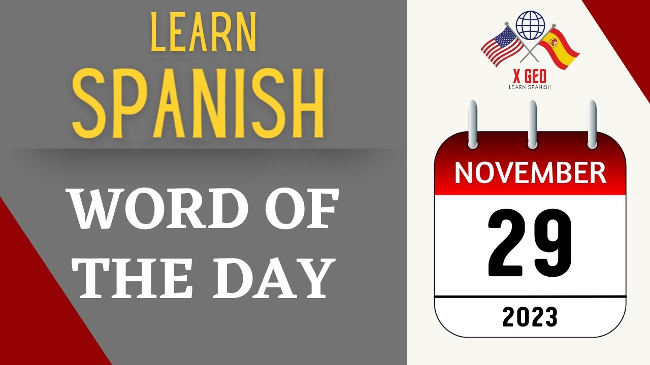 Learn Spanish WORD OF THE DAY How To Say future In Spanish DAILY