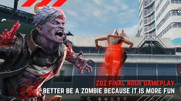 Z.O.Z Final Hour - Gameplay Become Either Zombie or Mercenaries Mobile Android and iOS!
