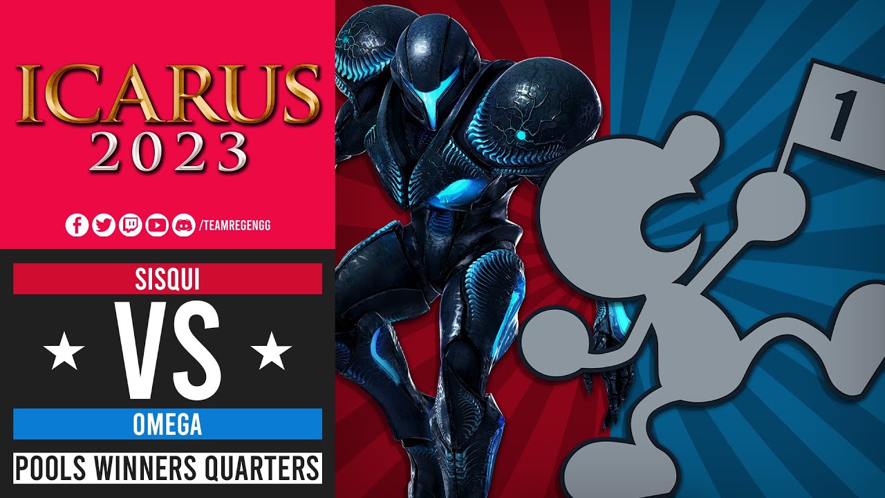 Icarus 2023: Pools Winners Quarters - Giants| Sisqui (Dark Samus) Vs Bugys3syd| Omega (Mr. G&W)